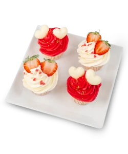 Cupcakes se srdíčky