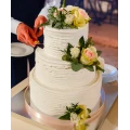 Třípatrový svatební dort 3