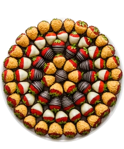 Jahodový tác zlatý