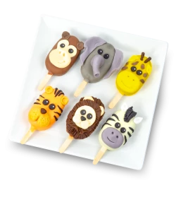 Zvířátkové dortové nanuky