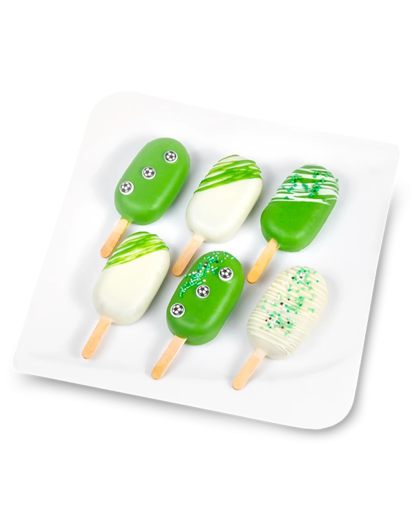 Fotbalové dortové nanuky