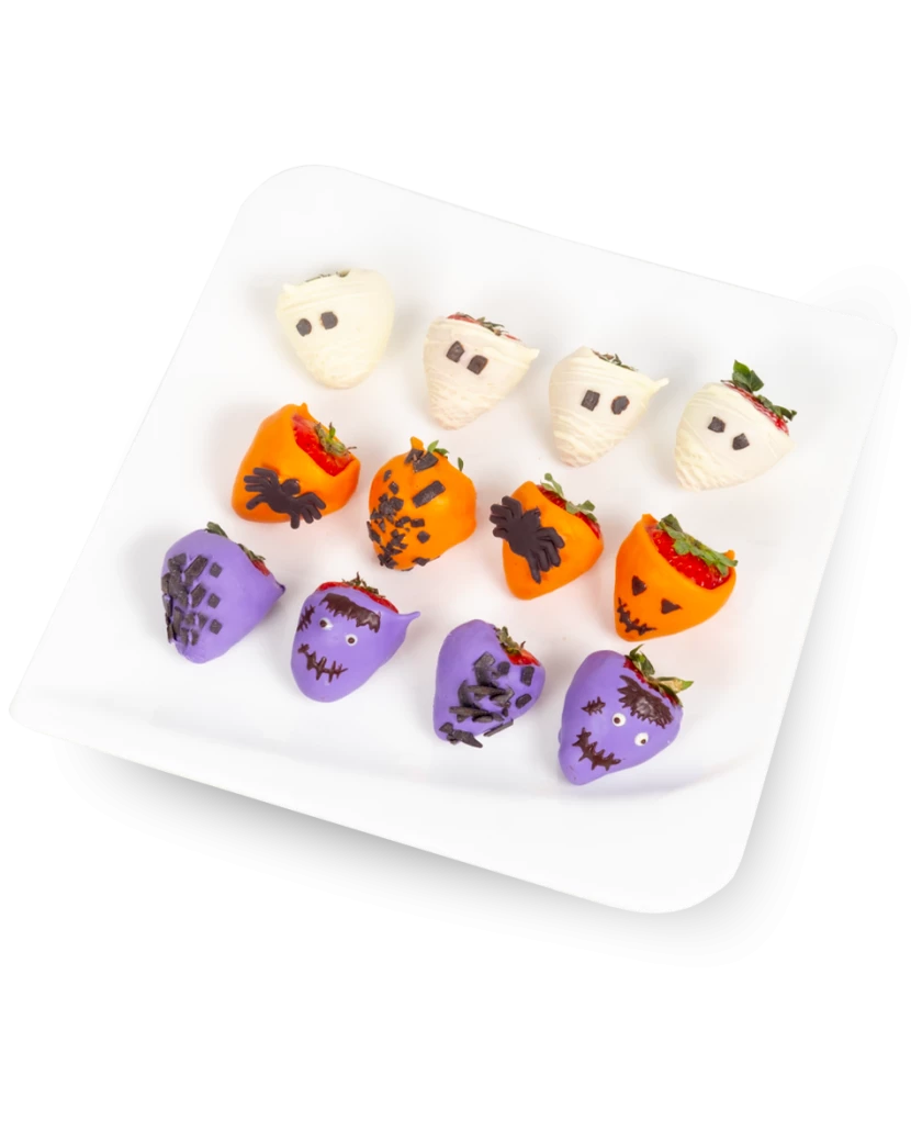 Halloweenské jahody