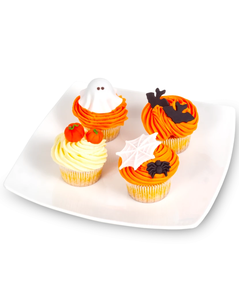 Halloweenské muffiny