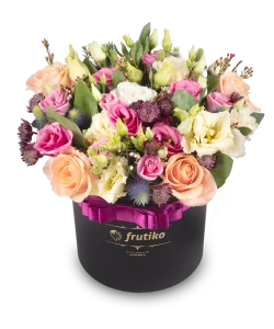 Krabice mix květů černá